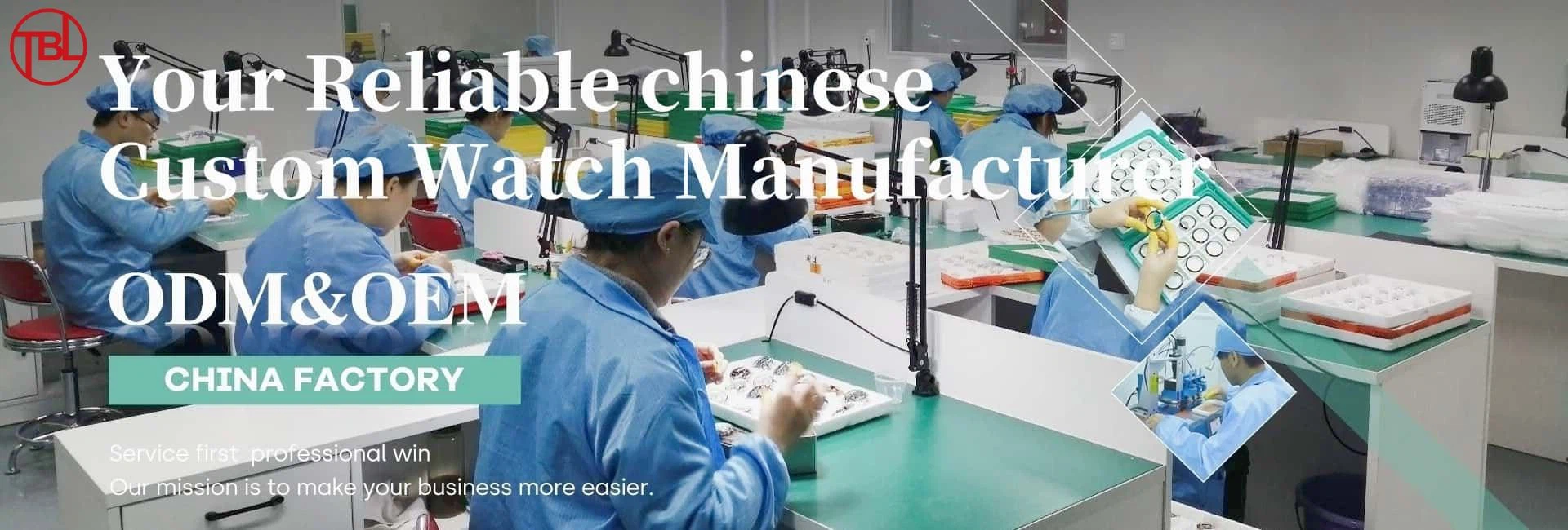 China Factory Custom Watches