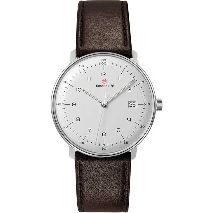 Relógio de movimento mecânico japonês estilo minimalista
