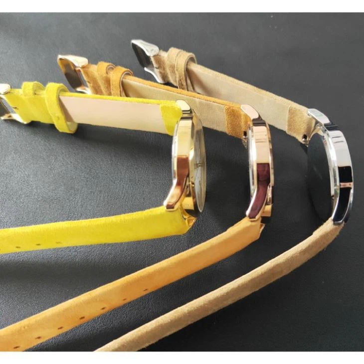 2019 Hot New Simple Luxury Environmental Alloy Quartz Women Watch Leather