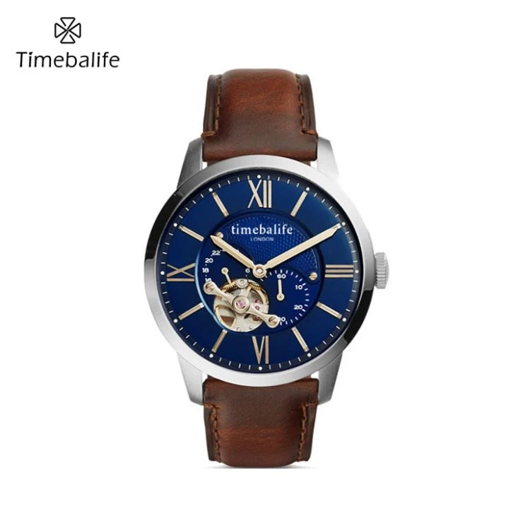 Tourbillon homens relógio mecânico
