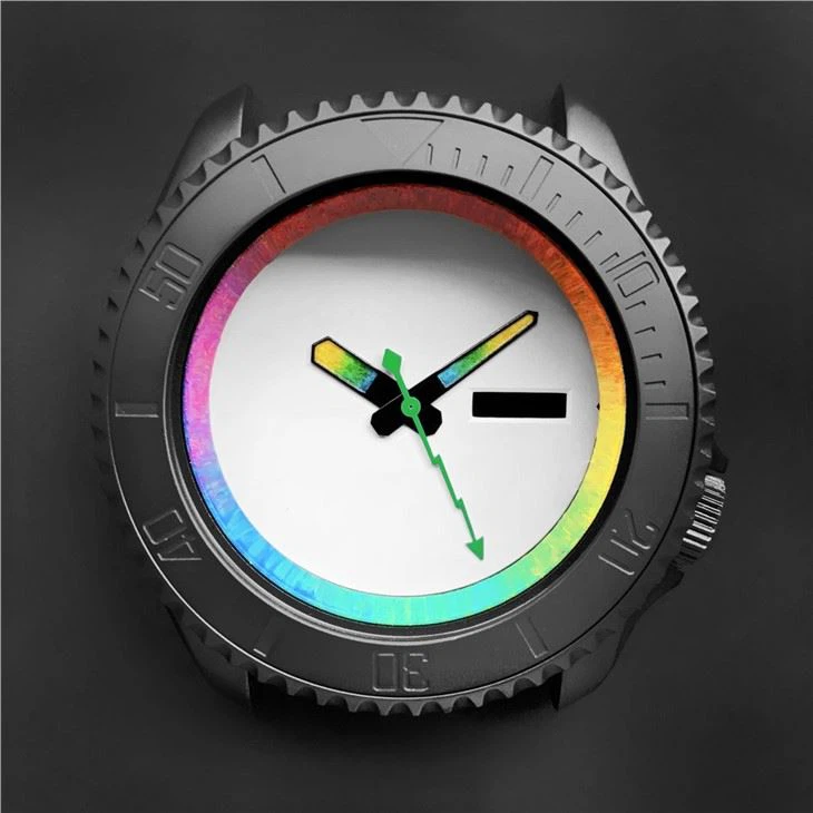 New Design Custom Blank Part Manufacturer Printing Wrist Chronograph Oem Maker Print Luminous Watch Dial Making
