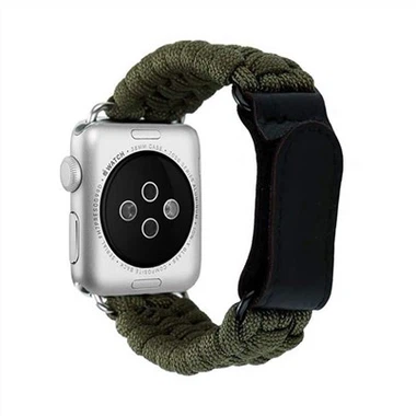 Adequado para Apple Iwatch6 5 4 Velcro Alça Sete Núcleo Corda de Guarda-Chuva IWatch Correia de Emergência ao ar livre